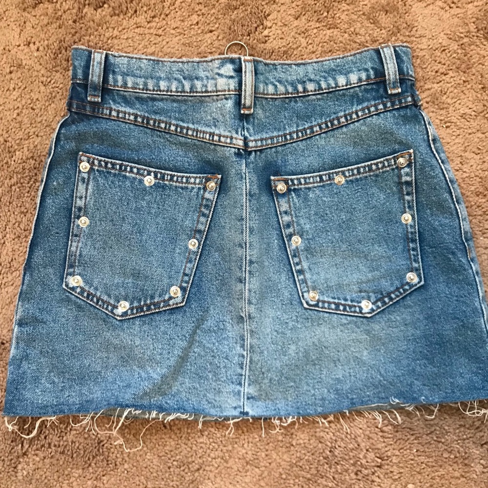 Denim skirt